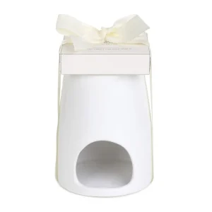 Komienk Ceramiczny Fires Z Woskiem Fresh Linen 10X12,5 Cm 22G