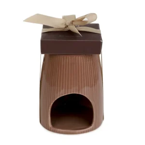 Komienk Ceramiczny Fires Z Woskiem Sandalwood 10X12,5 Cm 22G