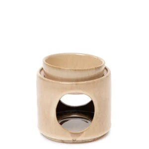 Kominek Soleto Ceramiczny Bezowy 9X9X10 Cm