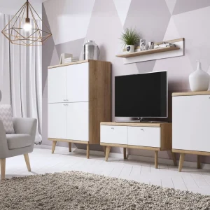 Komoda Primo! Dab Riviera 107X134X40 Cm