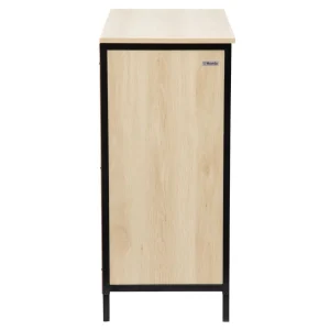 Komoda Swen Naturalna Z Metalowymi Nogami 80X40X88 Cm