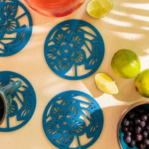 Komplet 4 Szt. Podkladek Tonel Granatowa 11.50