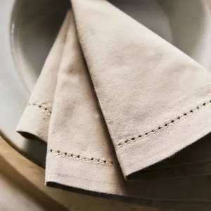 Komplet Serwetek Do Jadalni Farre Bezowe 30X45 Cm