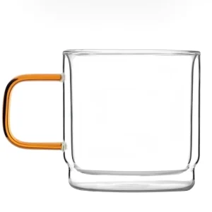 Komplet Szklanek Amber Z Podwojna Scianka 2 Szt. 320 Ml