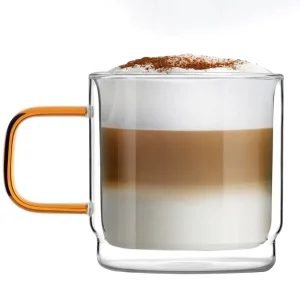 Komplet Szklanek Amber Z Podwojna Scianka 2 Szt. 320 Ml