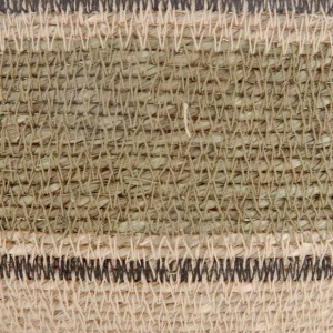 Kosz Do Przechowywania Maura W Zielone Paski 23X23X13 Cm