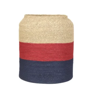 Kosz Do Przechowywania Regin W Kolorowe Paski 35X35X45 Cm