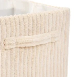 Kosz Do Przechowywania Tello Welurowy Bezowy 21X21X21 Cm