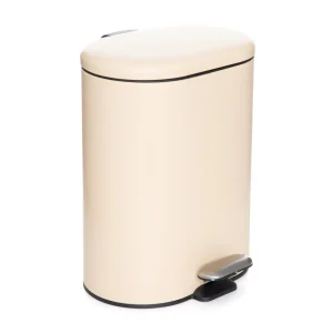 Kosz Lazienkowy Faustie Bezowy 24X22X31.2 Cm