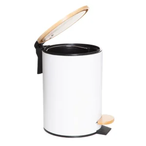 Kosz Lazienkowy Maris Bialy 3L