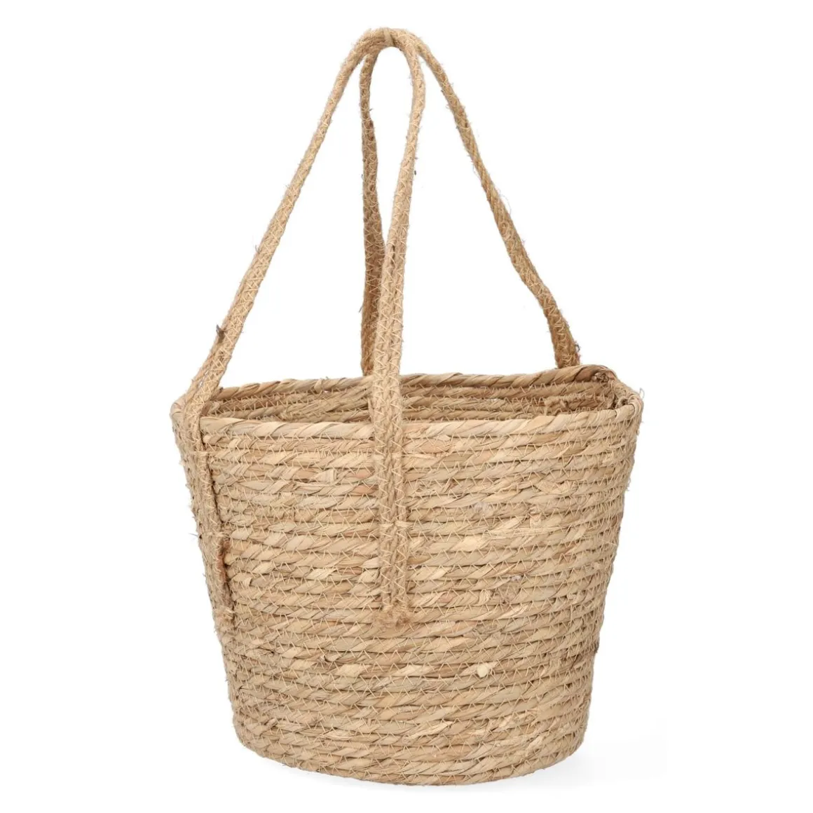 kosz_lumbo_z_trawy_morski_4.webp Kosz Lumbo Z Trawy Morskiej Z Uchwytami 28X25 Cm