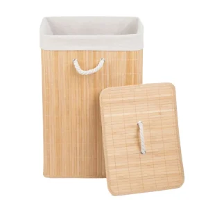 Kosz Na Bielizne Kiyo Z Przykrywka 39X29,5X58,5 Cm