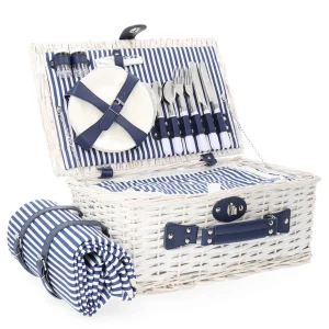 Kosz Piknikowy Orlando Dla 4 Osob Z Mata 46X30X20 Cm