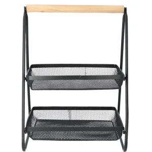 Koszyk Gridio Dwupietrowy Prostokatny 51X38X25 Cm