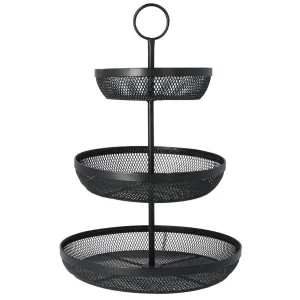 Koszyk Gridio Trzypietrowy Okragly 42X32 Cm