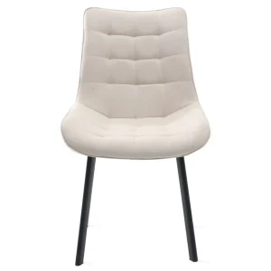 Krzeslo Colin W Tkaninie Bezowe 53X61X88 Cm