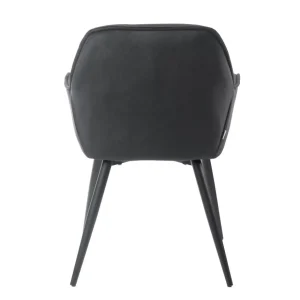 Krzeslo Flossi Welurowe Czarne 57X63X84 Cm