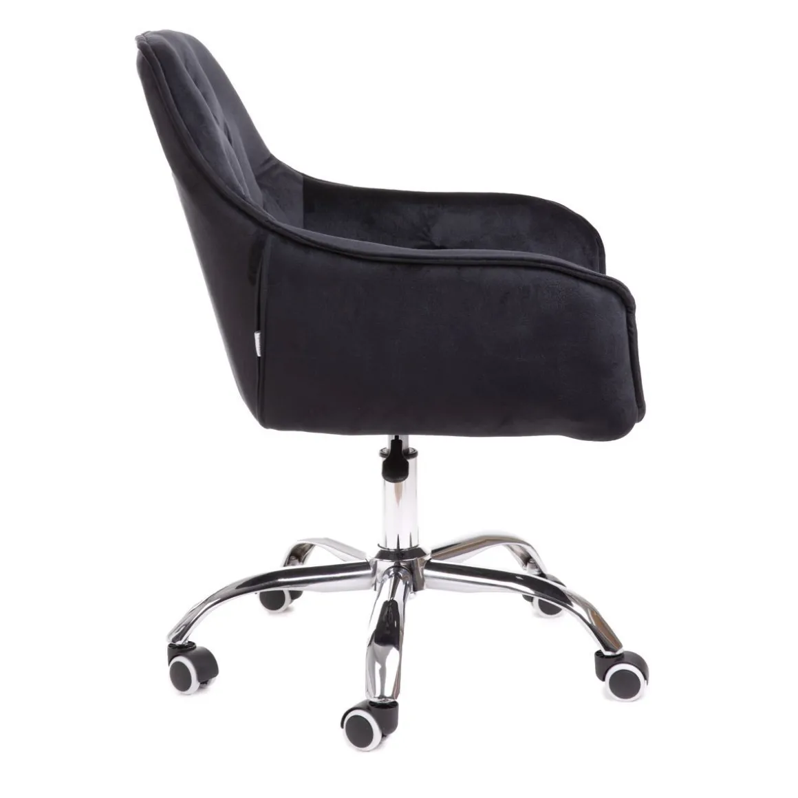 krzeslo_flossi_welurowe_o_3-4.webp Krzeslo Flossi Welurowe Obrotowe Czarne 57X65X90 Cm