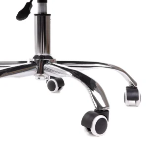 Krzeslo Flossi Welurowe Obrotowe Szare 57X65X90 Cm