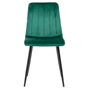Krzeslo Golick Welurowe Zielone 44X57X88 Cm