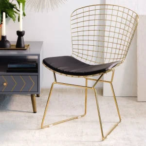 Krzeslo Industrial Metalowy 58X54X80 Cm