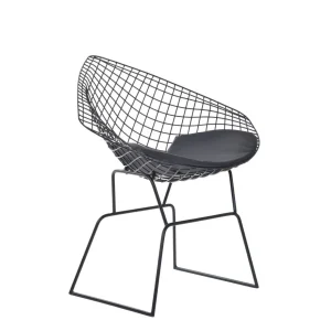 Krzeslo Industrial Metalowy 83X64X82 Cm