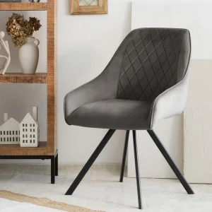 Krzeslo Laurent Obrotowe Biale 54X55X85 Cm, Sh: 50Cm