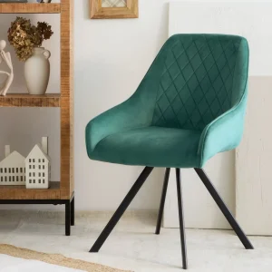 Krzeslo Laurent Obrotowe Czarne 54X55X85 Cm, Sh: 50Cm