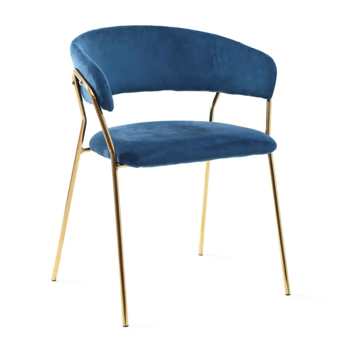 krzeslo_lira_welurowe_gra_1.webp Krzeslo Lira Welurowe Granatowe Ze Zlotymi Nogami 57X47X79 Cm