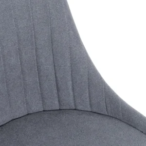 Krzeslo Louis Grafitowe 44X59X88 Cm