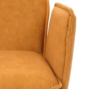 Krzeslo Lugro Obrotowe Musztardowe 56X60X82 Cm