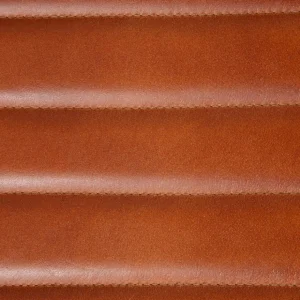 Krzeslo Lumbar W Obiciu Ze Skory Bawolej Brazowe 46X52X78 Cm