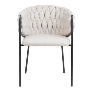 Krzeslo Merle Bezowe 57X59X78 Cm