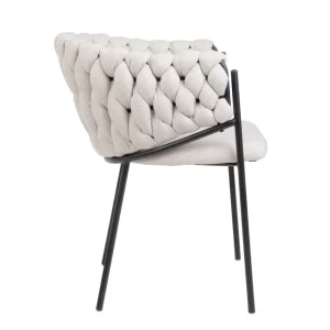 Krzeslo Merle Bezowe 57X59X78 Cm