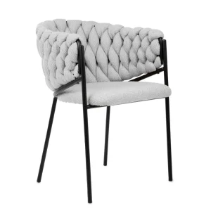 Krzeslo Merle Szare 57X59X78 Cm