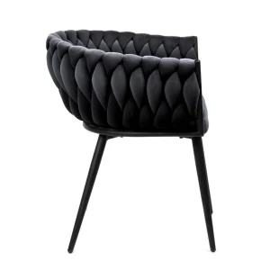 Krzeslo Prinssi New Czarne 60X60X79 Cm