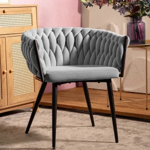 Krzeslo Prinssi New Szare 60X60X79 Cm