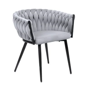 Krzeslo Prinssi New Szare 60X60X79 Cm