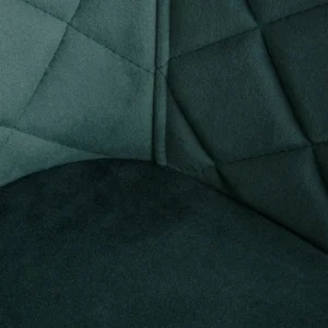Krzeslo Shelton Welurowe Zielone 56X60X84Cm