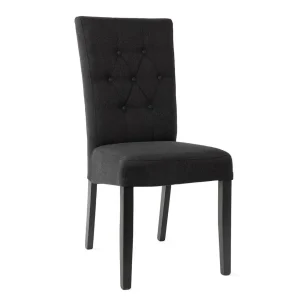 Krzeslo Skania Czarne Lite Drewno