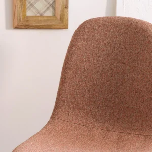 Krzeslo Slank W Tkaninie Ceglaste 44X52X85Cm