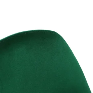 Krzeslo Slank Welurowe Szmaragdowe 44X52X85Cm