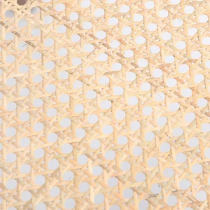 Krzeslo Verdura Drewniane Z Naturalnym Rattanem 46X52X80 Cm