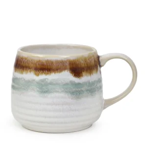 Kubek Sandy Zielono-Brazowy 0,5 L