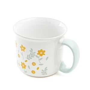 Kubek Tulina W Zolte Kwiaty 0,45 L