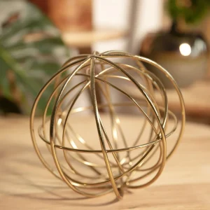 Kula Dekoracyjna Girona Zlota 17X17 Cm