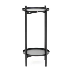 Kwietnik Roh Dwupoziomowy Czarny 25X53,5 Cm