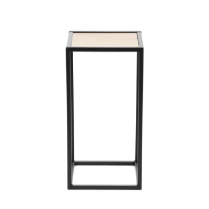 Kwietnik Roh Metalowy Czarny 23X23X45 Cm