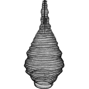 Lampa Ali Sufitowa Czarna 82 Cm