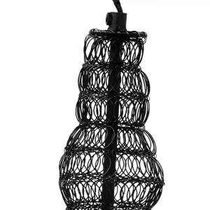 Lampa Ali Sufitowa Czarna 82 Cm